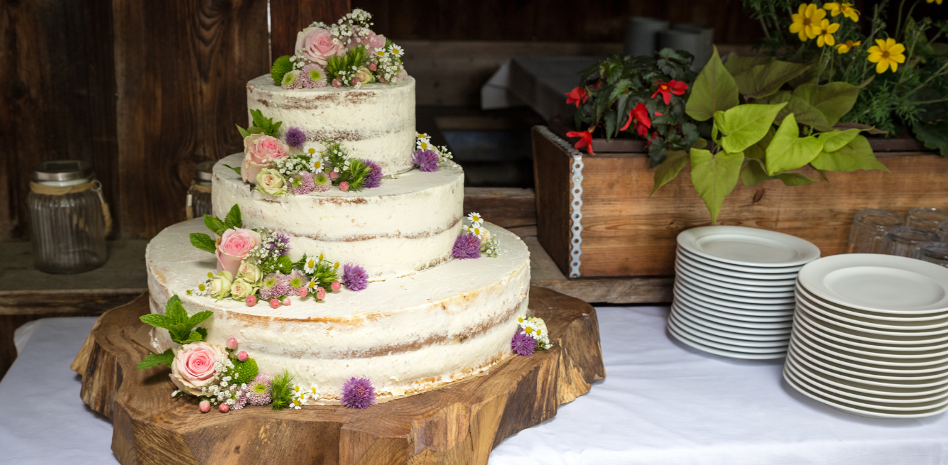 Torta nuziale vegan