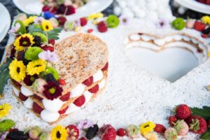 Torta matrimonio vegan